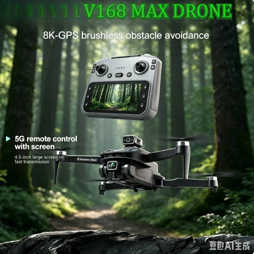 Drone Ls Rc - 오리지널 V168 MAX 접이식 RC 드론
