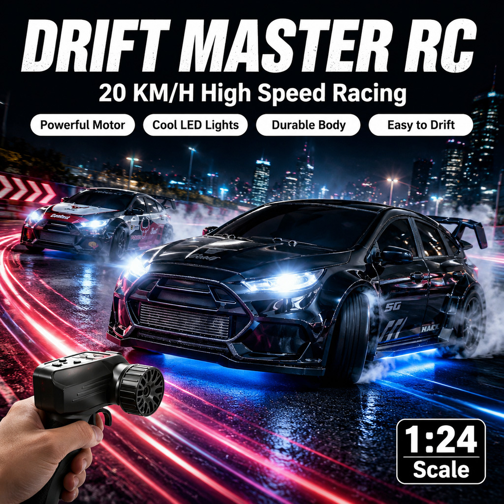 Drone Rc Bolide - 4WD RC 드리프트 카 1:24 스케일