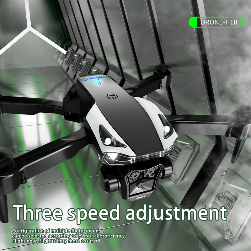 Drone Rc Foldable - H18‑2 접이식 RC 드론 듀얼 카메라