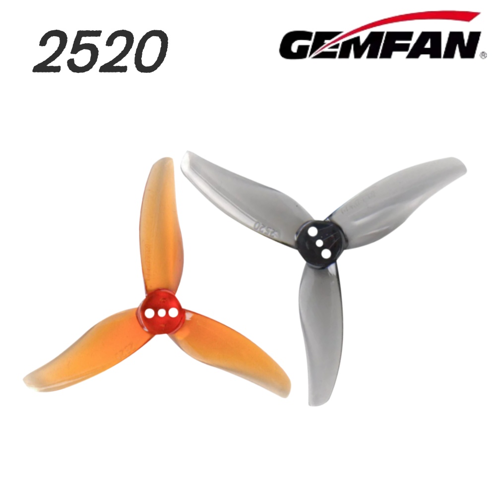 Fpv Racing Motor - 4쌍의 Gemfan 허리케인 2520 2.5X2X3 3-블레이드