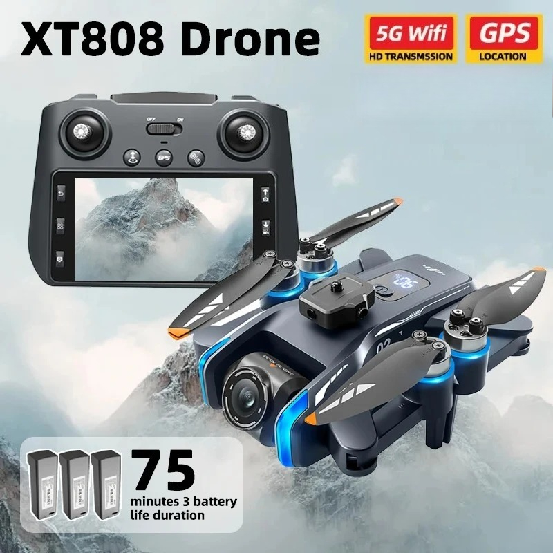 Drone Ls Rc - 오리지널 XT808 프로 맥스 드론 4K