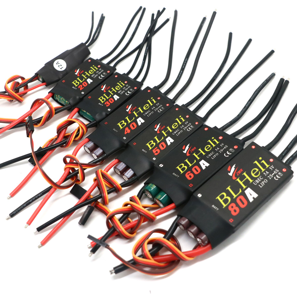 Drone Rc1 - BLHeli 브러시리스 ESC 80A 12A 20A