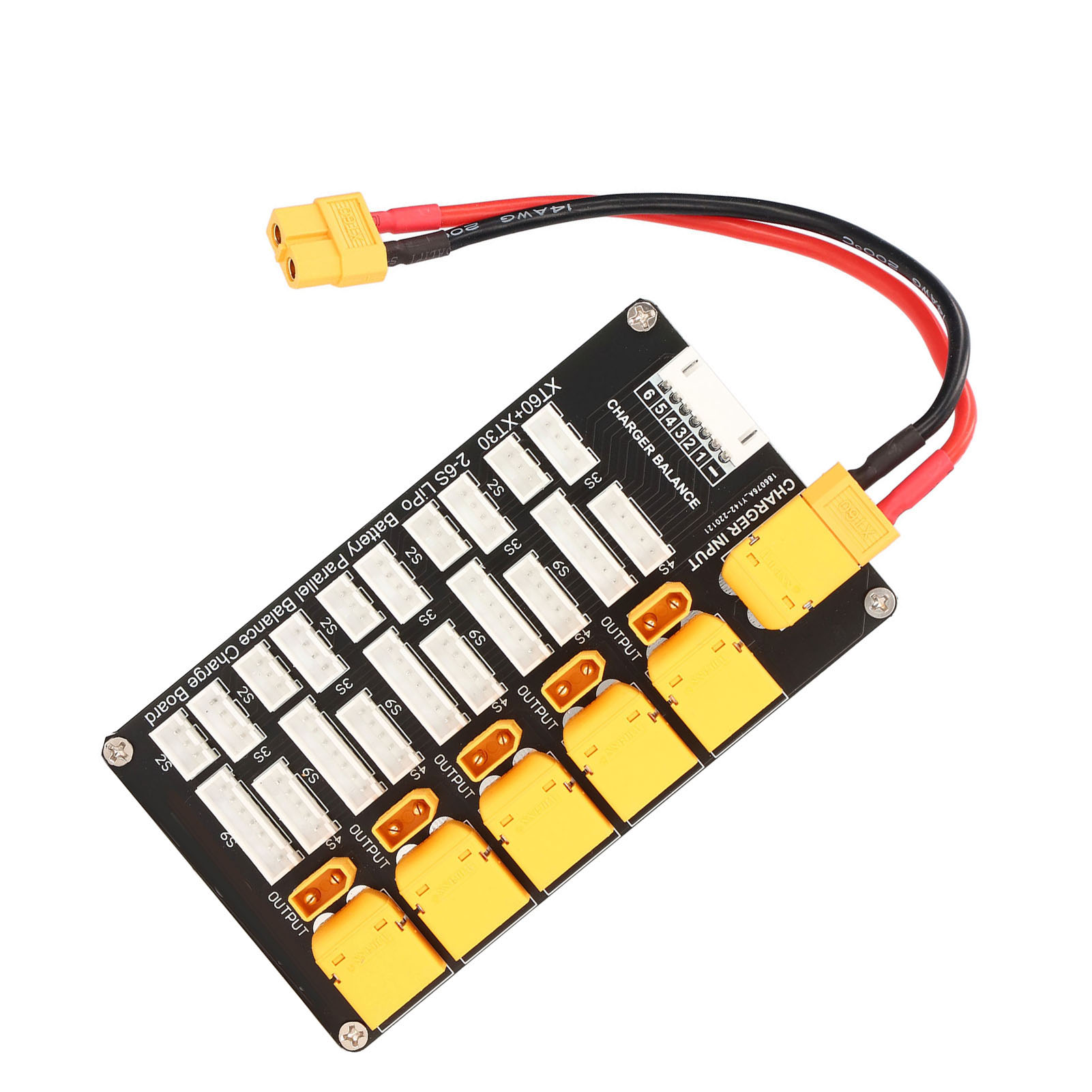 Lipo Parallel Charging Board - 배터리 충전 보드 병렬 XT30 XT60