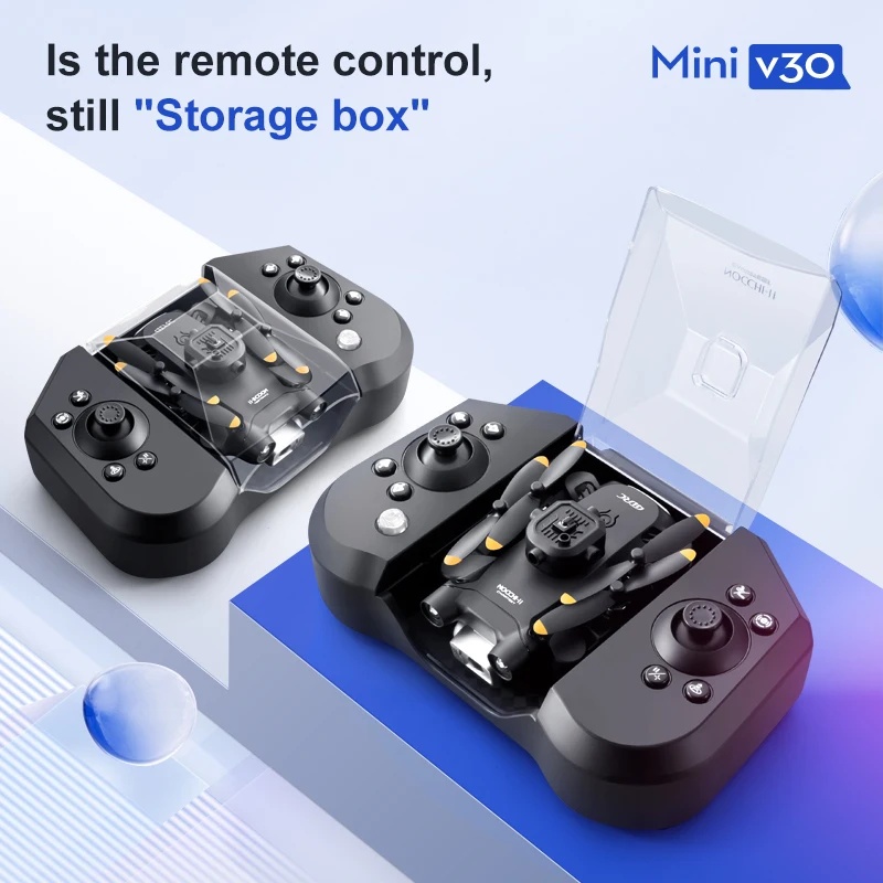 미니 V30 WiFi 4K HD 듀얼 카메라 장애물 회 - Drone Rc Foldable 리뷰 및 가격