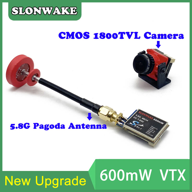 5.8G 48CH 600mW 조정 가능한 VTX-CAM - Drone Rc Control 리뷰 및 가격