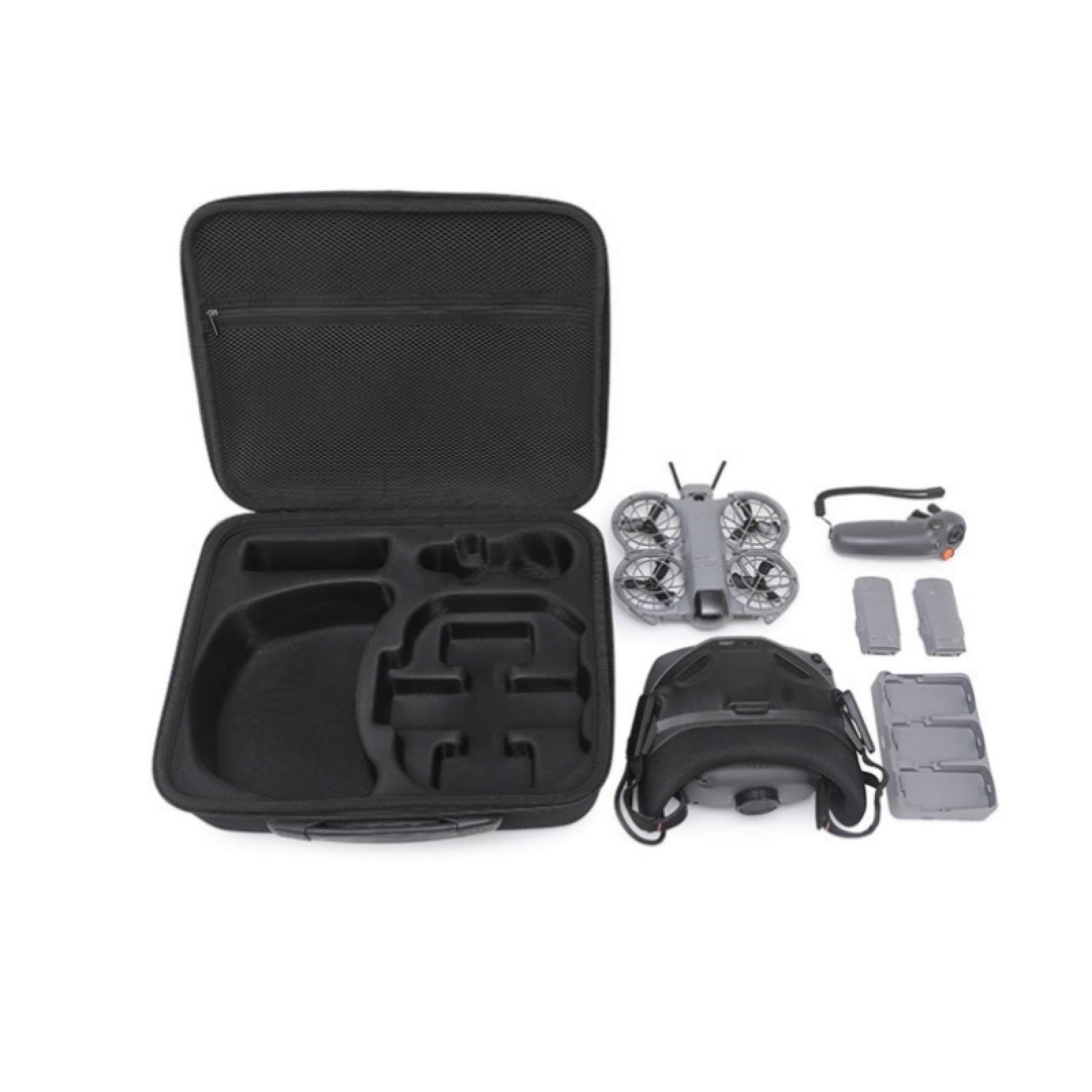 DJI Neo 2용 하드 케이스, 대용량 보관 가방 보 - Drone Rc N3 3 Batteries 리뷰 및 가격