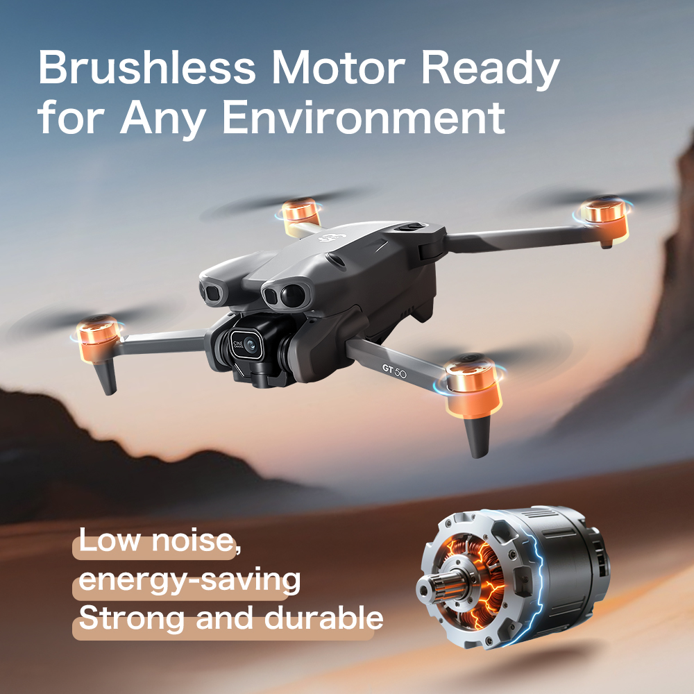 브랜드+ GT50 4K FPV 드론 8K HD 듀얼 카 - Drone Rc Gt50 리뷰 및 가격