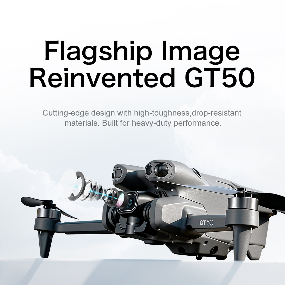 오리지널 GT50 GPS 접이식 드론 8K HD 카메라 - Drone Rc Gt50 리뷰 및 가격
