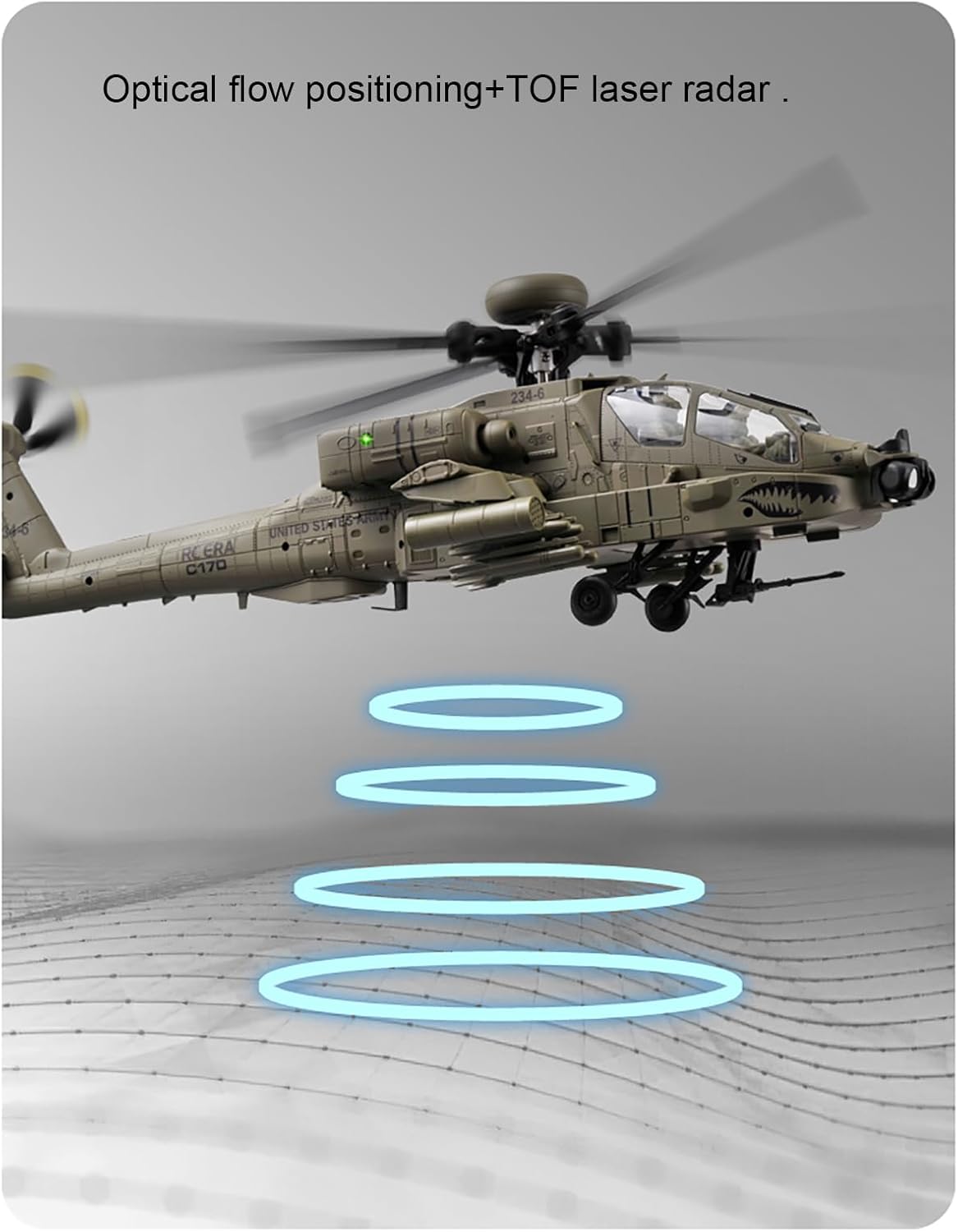 310MM 6CH C170 AH-64D 원격 조종 헬리 - Drone Rc Bolide 리뷰 및 가격