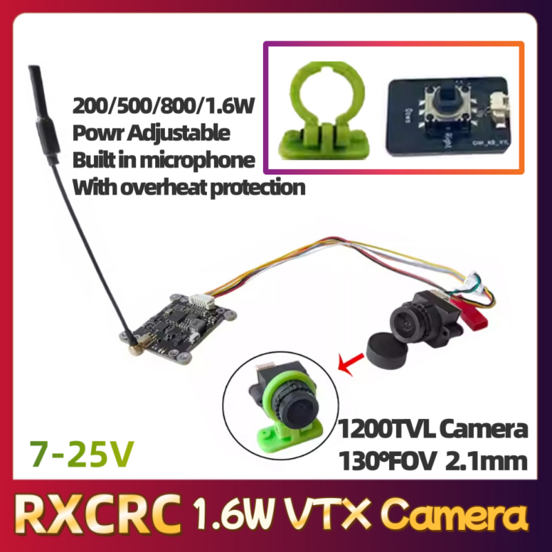RXCRC 5.8G 모듈 48채널 1.6W VTX 더블 - Drone Rc1 리뷰 및 가격