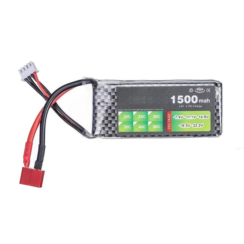 RC 장난감용 7.4V 1500mAh 35C 리포 배터 - Drone Ls Rc 리뷰 및 가격