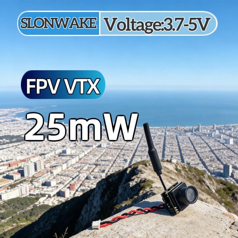 SLONWAKE FPV 25mW 전력 시뮬레이션 VTX - Drone Rc1 리뷰 및 가격