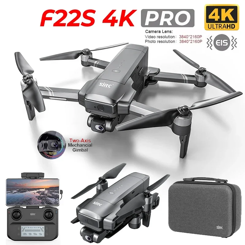 재고 있음 SJRC F22 / F22S 4K Pro G - Drone F22 Rc 리뷰 및 가격