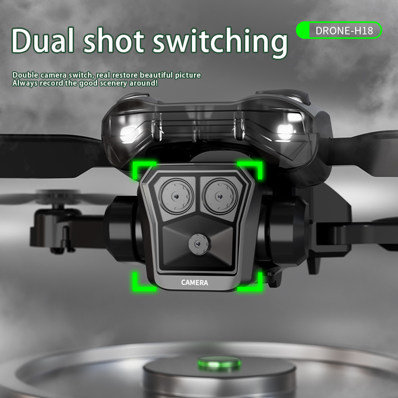 H18‑2 접이식 RC 드론 듀얼 카메라 360 °   - Drone Rc Foldable 리뷰 및 가격
