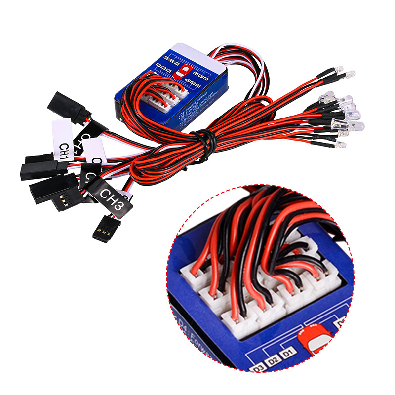 RC 12 LED 조명 시스템 키트 스마트 시뮬레이션  - Drone Rc Bolide 리뷰 및 가격