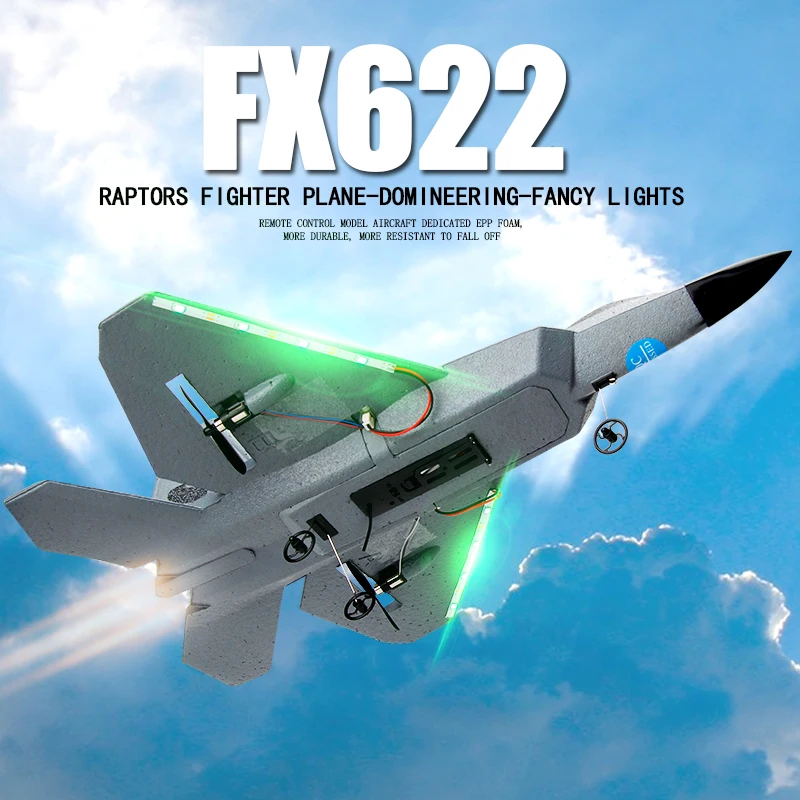 폼 RC 항공기 F22 전투기 랩터 시리즈 FX-622 - Drone F22 Rc 리뷰 및 가격